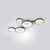 Contemporary Round Flush Mount Ceiling Light