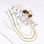 Load image into Gallery viewer, 3pc Classic Necklace Choker Stack
