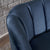 Antique Navy Blue Velvet Mid-Century Club Chair