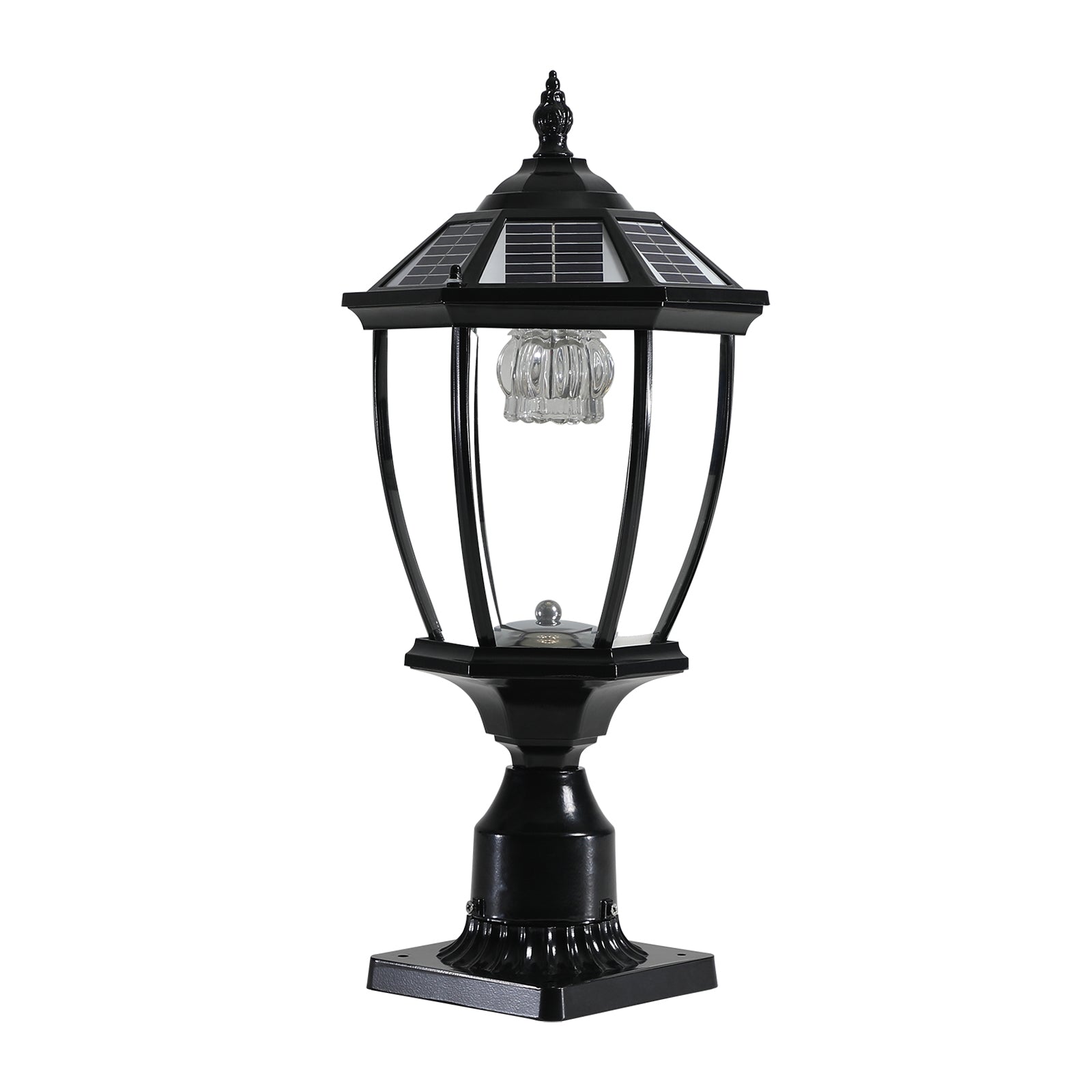 Mid Century Solar Column Headlight with Dimmable LED