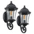 Waterproof Glass Traditional Outdoor Wall Light Fixture