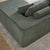 3-Seater Modular Corduroy Sofa In Green Flexible Configuration