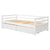 Twin Daybed with Two Storage Drawers In White