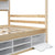 Full Size Bed with Roof, Bedside Shelves, and Under Bed Storage