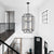 Aestin's Rustic Farmhouse Chrome Pendant Chandelier