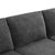 Tangier 6-Seat Modular U-Shape Sofa in Dark Gray