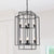 Industrial Tiered 8-Light Farmhouse Lantern Chandelier