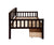 Espresso Tones Twin-Size Pine Wood Daybed with Storage Drawers