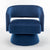 Swivel Barrel Chair, Velvet Accent Armchair - 360° Swivel, Stylish for Living Room/Bedroom, Comfortable Velvet Material