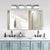 Aestin's Chrome Modern 4-Light Bathroom Vanity Lighting