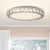 Minimalistic Crystal LED Ceiling Light