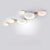 Contemporary Round Flush Mount Ceiling Light