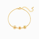 Load image into Gallery viewer, Élan Floral Birthstone Bracelet
