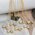Load image into Gallery viewer, Elegant Statement Love Letter Initial Necklace
