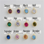 Load image into Gallery viewer, Birthday Flower Bracelet Birthstone and Flower Bracelet
