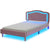 Full Platform Bed Frame with RGB LED Lights