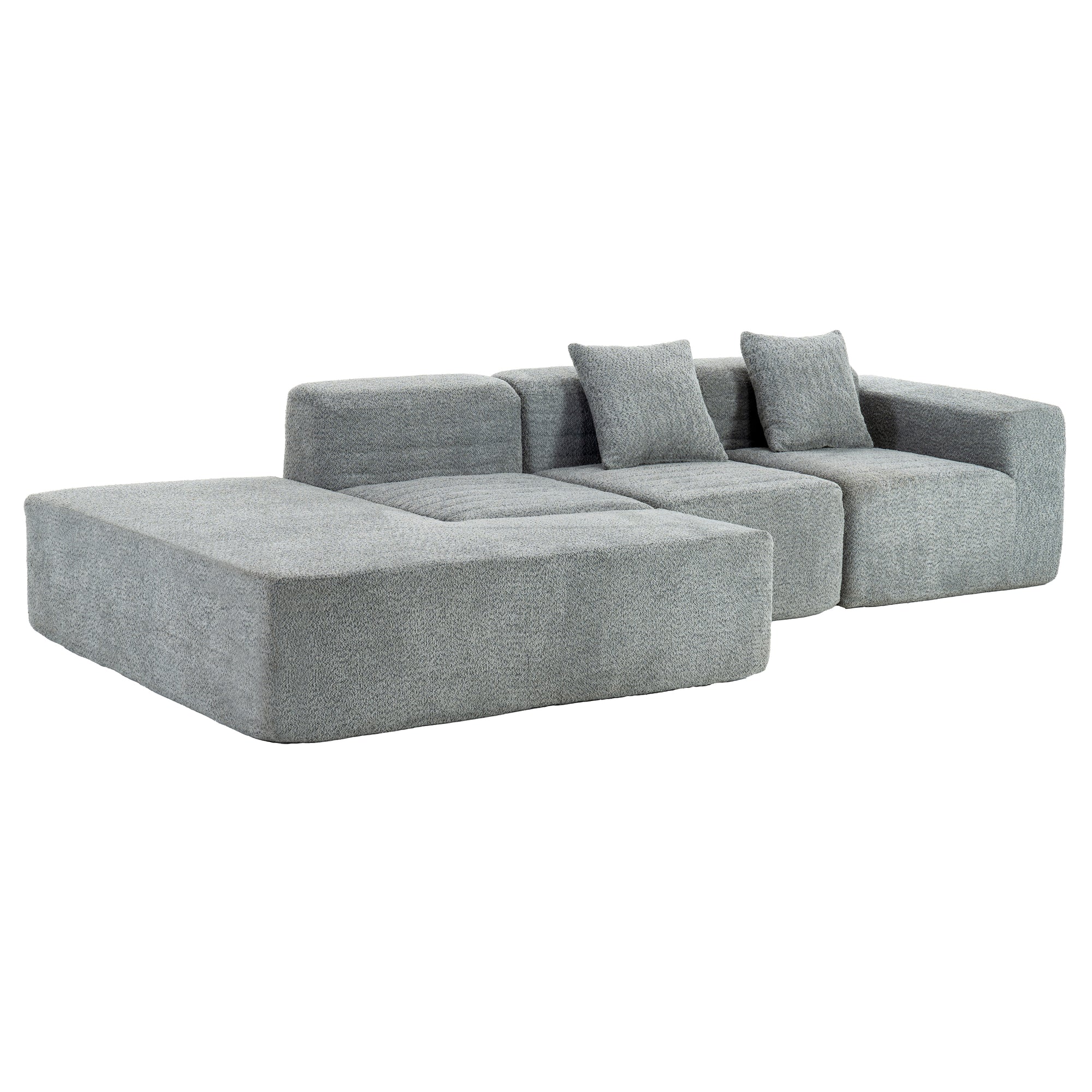 Chamonix Modular Sectional Sofa in Gray