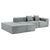 Chamonix Modular Sectional Sofa in Gray