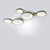 Contemporary Round Flush Mount Ceiling Light