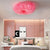 Feather Flush Mount Ceiling Light