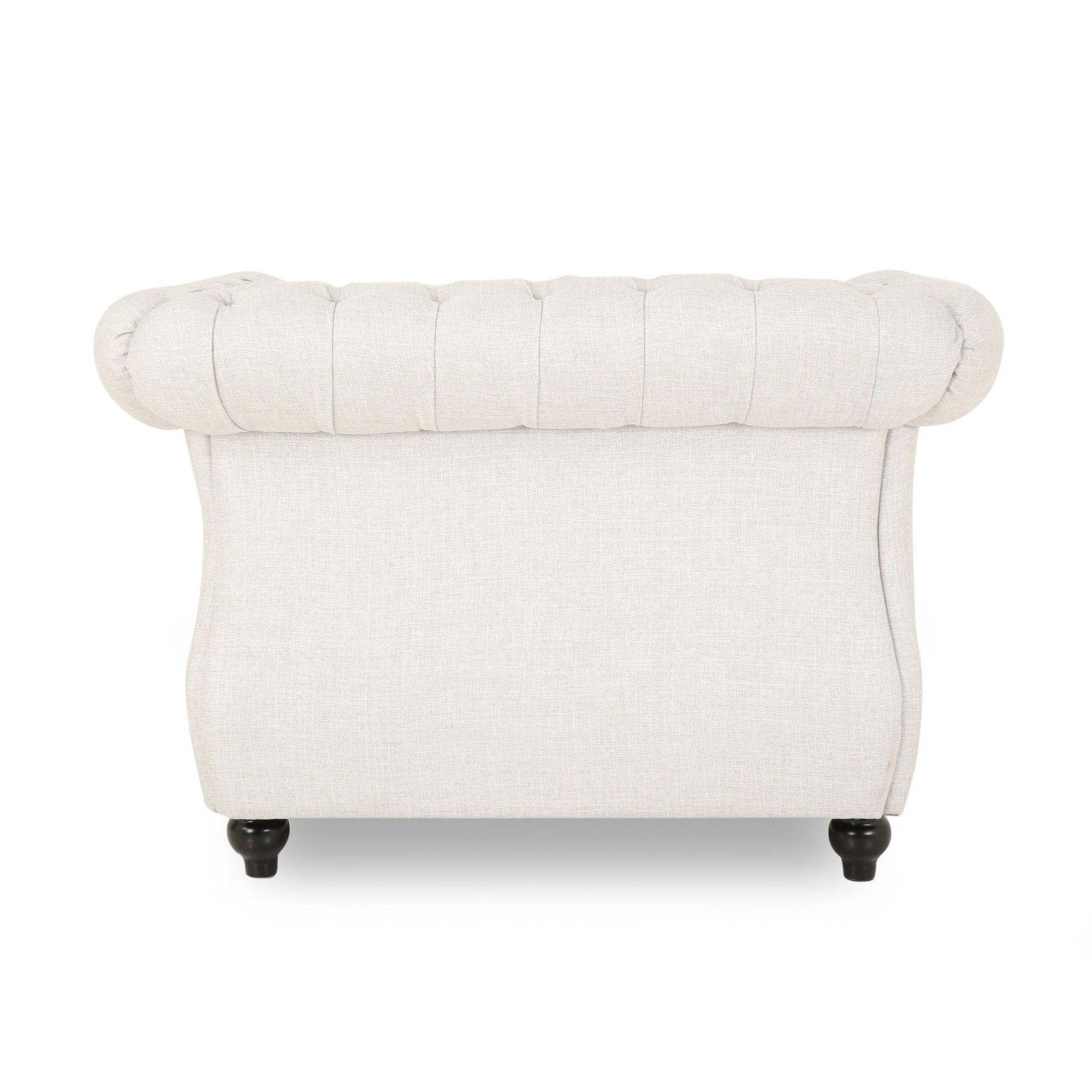 Chesterfield Chaise Lounge with Button Tufting and Nailhead Accents