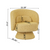 360 Degree Swivel Sherpa Accent Chair