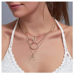 Load image into Gallery viewer, Earth Necklace Boho Layered Set
