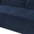 Cairo 4-Seat Modular Wrinkle-Resistant Chenille Sofa in Dark Blue