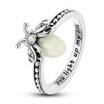Load image into Gallery viewer, S925 Glowing Lume Firefly Ring
