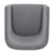 Gray Velvet Swivel Chair with 360-Degree Rotation and Comfortable Cushions