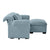 Lagos Velvet Modular Sofa in Blue