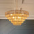 5 Tier Farmhouse Woven Rattan Bohemian Style Chandelier