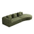 Helsinki Minimalist Modular Sofa in Green