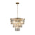 Premium Luxury Crystal Chandelier in Gold