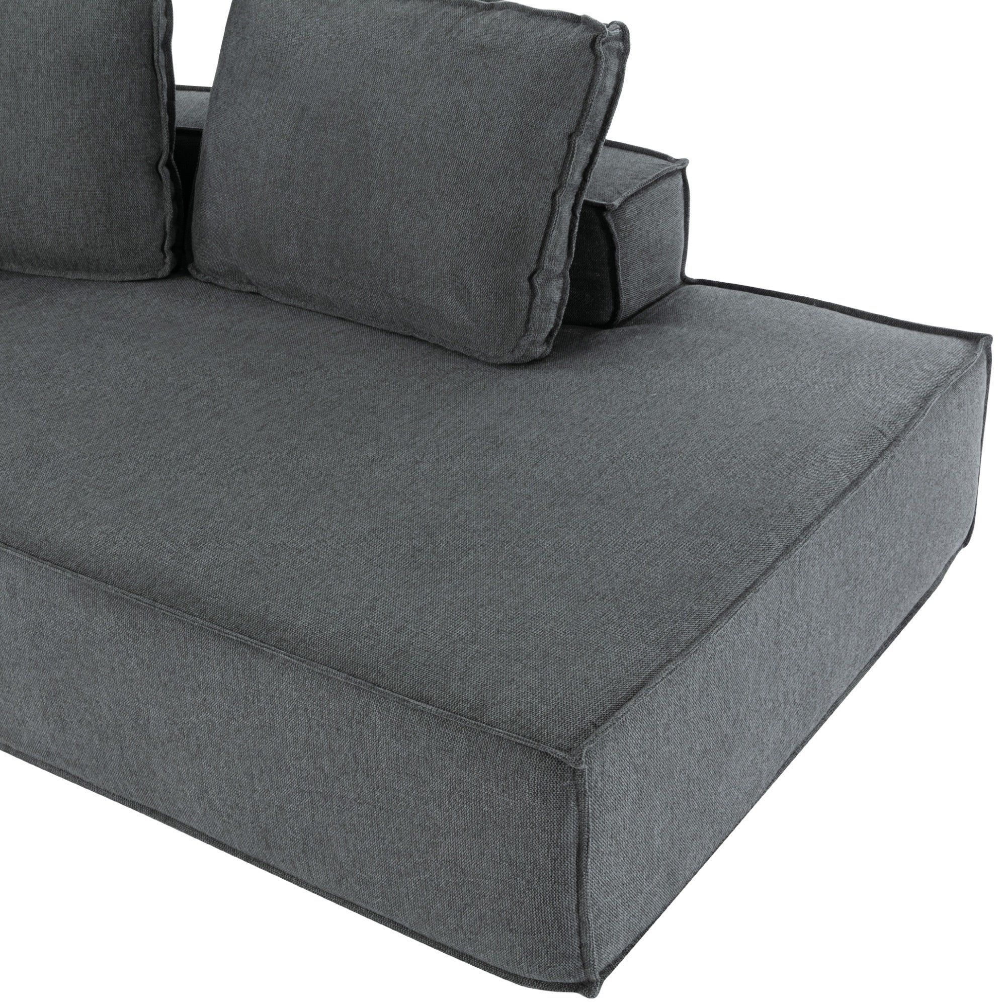 Marrakech Chaise Lounge Sofa in Gray