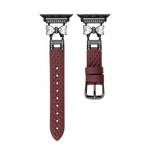 Load image into Gallery viewer, Luxury Leather Apple Watch Bands for Women
