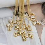 Load image into Gallery viewer, Elegant Statement Love Letter Initial Necklace
