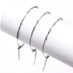 Load image into Gallery viewer, Personalised Morse Code Bracelet Morse Code Bead Bracelet

