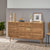 Handcrafted Acacia Wood Sideboard 3 Door Storage In Natural