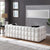 White Boucle 5-Seater Marshmallow Loveseat Sofa