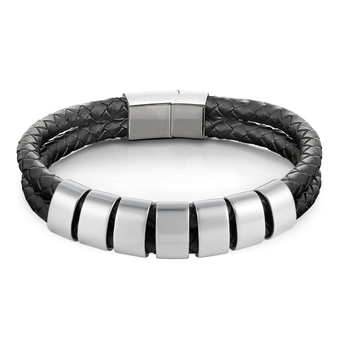 Minimal Personalized Name(s) Leather Bracelet