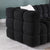 Timimoun Boucle Marshmallow Sofa in Black