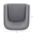 Gray Velvet Swivel Chair with 360-Degree Rotation and Comfortable Cushions