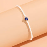 Load image into Gallery viewer, Evil Eye Bead Bracelet Evil Eye Pearl Bracelet
