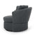 Charcoal Swivel Club Chair