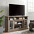 Classic TV Media Stand Modern Entertainment Console for TV Up to 65 Inches With Open Storage Space In Gray Wash