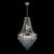 Chromium 19.7-Inch Crystal Chandelier