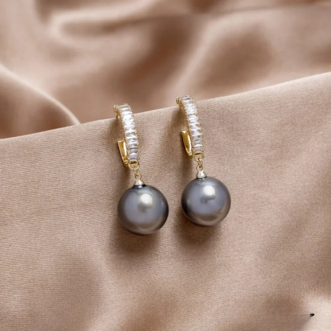 Chic Zirconia Drop Earrings