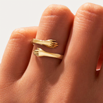Load image into Gallery viewer, Love Warm Embrace Hug Ring
