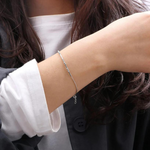Load image into Gallery viewer, Personalised Morse Code Bracelet Morse Code Bead Bracelet
